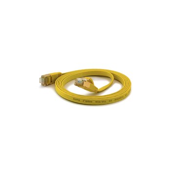 WANTEC Flaches CAT6A FTP Patchkabel - 0,2 m - Cat6a - F/UTP (FTP) - RJ-45 - RJ-45