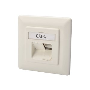 DIGITUS CAT 6A Class EA network outlet, design...
