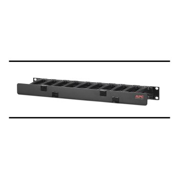 APC Horizontal Cable Manager Single-Sided with Cover