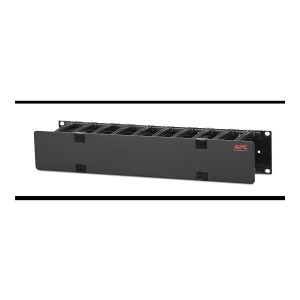 APC Horizontal Cable Manager Single-Sided with Cover -...