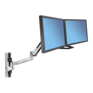 Ergotron LX HD Sit-Stand Wall Arm - Befestigungskit (Erweiterungsadapter, VESA-Adapter, Steh-Sitz-Arm, Wandhalterung)