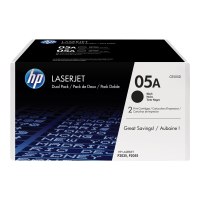 HP 05A - 2-pack - black - original