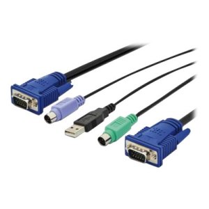 DIGITUS KVM-Kabel USB für KVM-Konsolen