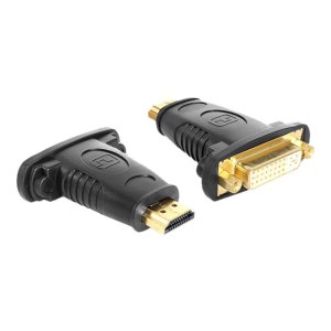 Delock 65467 - HDMI - DVI 24+5 - Nero