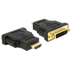 Delock Adapter HDMI male > DVI 24+5 pin female