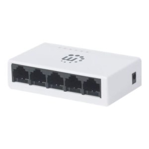 Manhattan 5-Port Fast Ethernet Switch, Plastic, Three Year Warranty, Box