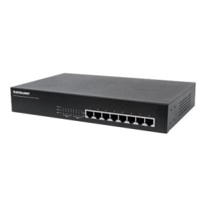 Intellinet 8-Port Gigabit Ethernet PoE+ Switch, 8 x PoE...