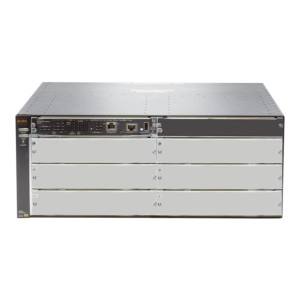 HPE 5406R zl2 - 444,5 mm - 450,9 mm - 175,3 mm - 11,1 kg - 6 slot aperti per moduli; Supporta fino a 48 porte da 10 GbE - 144 porte 10/100/1000 auto-sensing,...