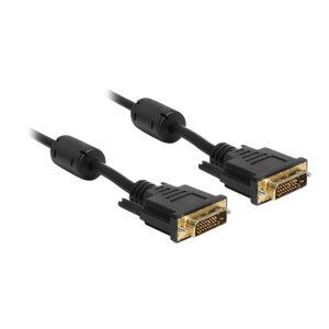 Delock 83191 - 3 m - DVI-D - DVI-D - Nero - Oro -...