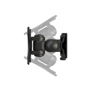 Neomounts by Newstar Supporto a parete per monitor/TV - 76,2 cm (30") - 75 x 75 mm - 100 x 100 mm - 0 - 180° - 360° - Nero