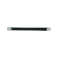 Intellinet 19" Cable Entry Panel, 1U, with Brush Insert, Grey