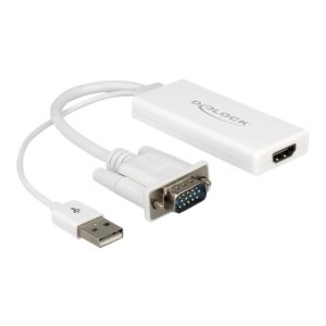 Delock Video- / Audio-Adapter - USB, DB-15 (M)