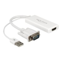 Delock Video- / Audio-Adapter - USB, 15 pin D-Sub (DB-15)