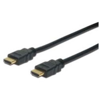 DIGITUS Electronic 1m HDMI - 1 m - HDMI tipo A (Standard) - HDMI tipo A (Standard) - Nero