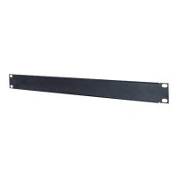 Intellinet 19" Blindabdeckung, 1 HE, schwarz - Blindabdeckung - Schwarz, RAL 9005 - 1U - 48.3 cm (19")