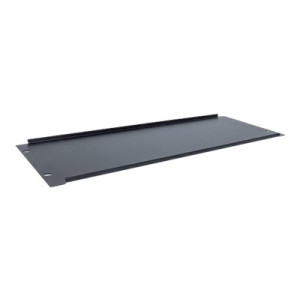 Intellinet 19" Blindabdeckung, 4 HE, schwarz - Blindabdeckung - RAL 9005 - 4U - 48.3 cm (19")