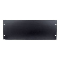 Intellinet 19" Blank Panel, 4U, Black