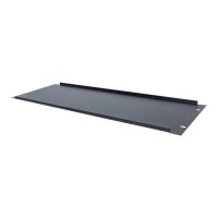 Intellinet 19" Blindabdeckung, 4 HE, schwarz - Blindabdeckung - RAL 9005 - 4U - 48.3 cm (19")