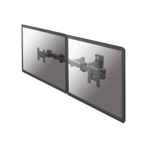 Neomounts FPMA-W960D - Halterung - Voll beweglich - für 2 LCD-Displays - Schwarz - Bildschirmgröße: 25.4-68.6 cm (10"-27")