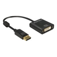 Delock 62601 - 0,2 m - DisplayPort 1.2 - DVI-I 24+5 - Maschio - Femmina - Oro