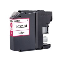 Brother LC22EM - Sehr hohe Ergiebigkeit - Magenta