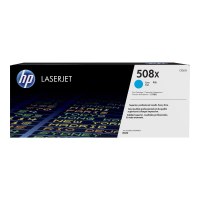 HP Cartuccia Toner ciano originale ad alta capacità LaserJet 508X - 9500 pagine - Ciano - 1 pz