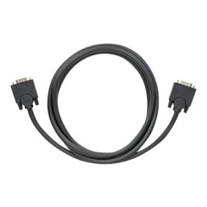 IC Intracom Manhattan VGA Monitor Cable, 1.8m, Black, Male to Male, HD15, Cable of higher SVGA Specification (fully compatible)