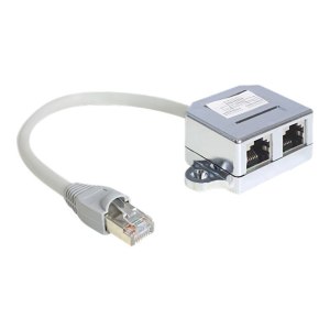 Delock RJ45 Port Doubler - Ethernet 100Base-TX splitter