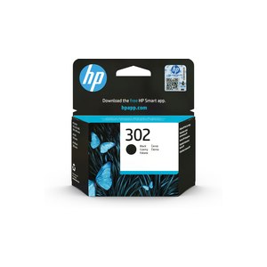 HP original 302 black ink cartridge. Ink cartridge...