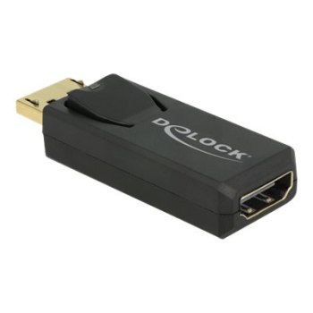 Delock 65573 - Displayport 1.2 - HDMI - Nero