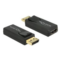 Delock Videoadapter - DisplayPort männlich zu HDMI weiblich