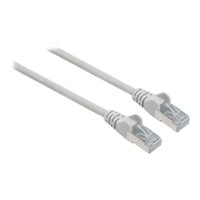 Intellinet Network Patch Cable, Cat6, 3m, Grey, Copper, S/FTP, LSOH / LSZH, PVC, RJ45, Gold Plated Contacts, Snagless, Booted, Polybag