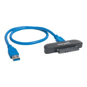 Manhattan 130424 - USB 3.0 - SATA L-type - 0,42 m - Nero