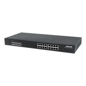 Intellinet 16-Port Gigabit Ethernet PoE+ Switch, 16 x...