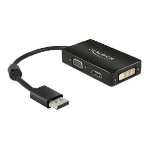 Delock Videokonverter - DisplayPort - DVI, HDMI, VGA