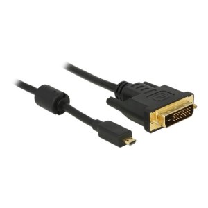 Delock 83585 - 1 m - Micro-HDMI - DVI-D - Maschio -...