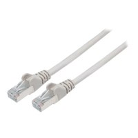 Intellinet Network Patch Cable, Cat6, 5m, Grey, Copper, S/FTP, LSOH / LSZH, PVC, RJ45, Gold Plated Contacts, Snagless, Booted, Lifetime Warranty, Polybag - Patch-Kabel - RJ-45 (M)