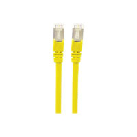 Intellinet Network Patch Cable, Cat6, 15m, Yellow, Copper, S/FTP, LSOH / LSZH, PVC, RJ45, Gold Plated Contacts, Snagless, Booted, Lifetime Warranty, Polybag - Patch-Kabel - RJ-45 (M)