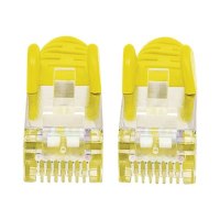 Intellinet Network Patch Cable, Cat6, 5m, Yellow, Copper, S/FTP, LSOH / LSZH, PVC, RJ45, Gold Plated Contacts, Snagless, Booted, Lifetime Warranty, Polybag - Patch-Kabel - RJ-45 (M)