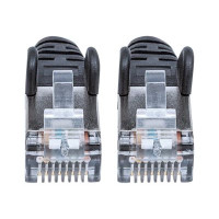 Intellinet Network Patch Cable, Cat6, 5m, Black, Copper, S/FTP, LSOH / LSZH, PVC, RJ45, Gold Plated Contacts, Snagless, Booted, Lifetime Warranty, Polybag - Patch-Kabel - RJ-45 (M)