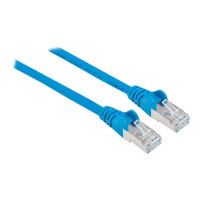 Intellinet Network Patch Cable, Cat6, 15m, Blue, Copper, S/FTP, LSOH / LSZH, PVC, RJ45, Gold Plated Contacts, Snagless, Booted, Polybag