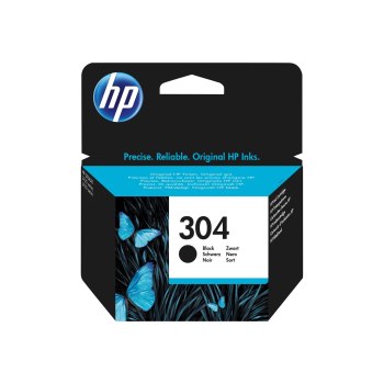 HP Tinte N9K06AE 304 schwarz - Originale - Cartuccia di inchiostro