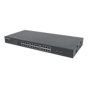 Intellinet 24-Port Gigabit Ethernet Switch mit 2...