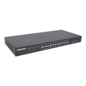 Intellinet 561044 - Non gestito - L2 - Gigabit Ethernet (10/100/1000) - Full duplex - Montaggio rack - 1U