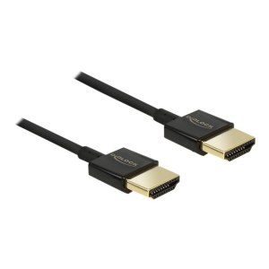 Delock Slim Premium - HDMI with Ethernet cable
