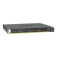 Netgear M4300-52G-PoE+ - Switch - L3 - managed - 2 x 10/100/1000/10000 + 2 x 10 Gigabit SFP+ + 48 x 10/100/1000 (PoE+)