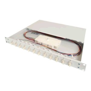 DIGITUS Fiber Optic Splice Box, Equipped, LC, OS2