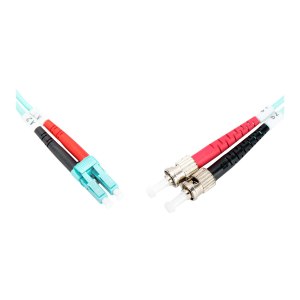 DIGITUS Fiber Optic Multimode Patch Cord, OM 3, LC / ST