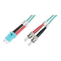 DIGITUS Fiber Optic Multimode Patch Cord, OM 3, LC / ST