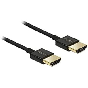 Delock Slim Premium - HDMI mit Ethernetkabel - HDMI (M)